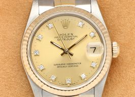 Rolex Datejust 31 Rolex Datejust 31 / 68273 / 1990 / Box & Papers / 24 Months Warranty (1990) - Champagne dial 31 mm Gold/Steel case