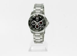 Longines HydroConquest L3.783.4.56.6 (2024) - Black dial 41 mm Steel case