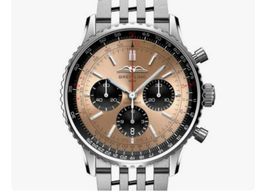 Breitling Navitimer 1 B01 Chronograph AB0138241K1A1 (2024) - Brons wijzerplaat 43mm Staal
