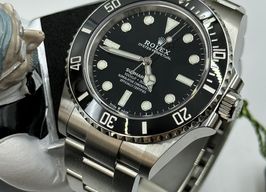 Rolex Submariner No Date 124060 (2024) - Zwart wijzerplaat 41mm Staal