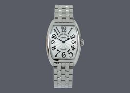 Franck Muller Cintrée Curvex 750QZ (Unknown (random serial)) - Silver dial 29 mm Steel case