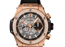 Hublot Big Bang Unico 441.OX.1181.RX.1104 (2023) - Transparant wijzerplaat 42mm Roségoud