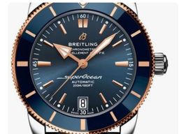 Breitling Superocean Heritage UB2010161C1A1 (2024) - Blue dial 42 mm Gold/Steel case