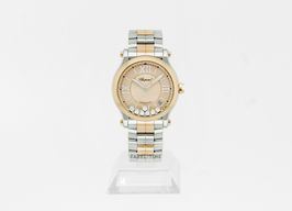 Chopard Happy Sport 278559-6019 (2024) - Gold dial 36 mm Gold/Steel case