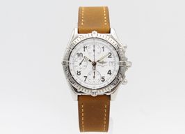 Breitling Chronomat A13050.1 (Unknown (random serial)) - White dial 45 mm Steel case