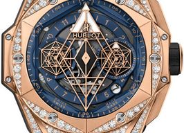 Hublot Big Bang Sang Bleu 418.OX.5108.RX.1604.MXM20 (2026) - Blue dial 45 mm Rose Gold case
