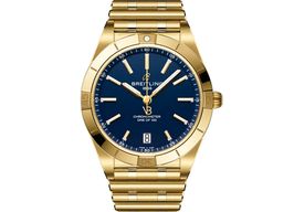 Breitling Chronomat 36 K103801A1C1K1 (2025) - Blue dial 36 mm Yellow Gold case
