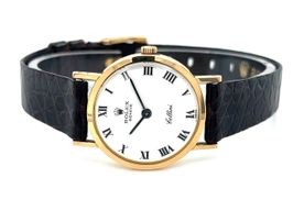 Rolex Cellini 3600 (Onbekend (willekeurig serienummer)) - Zilver wijzerplaat 24mm Witgoud