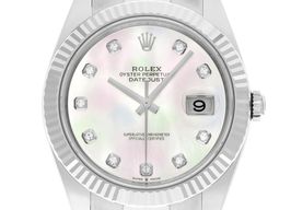 Rolex Datejust 41 126334 (2018) - Pearl dial 41 mm Steel case