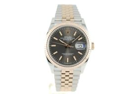 Rolex Datejust 36 126231 (2020) - Grey dial 36 mm Gold/Steel case