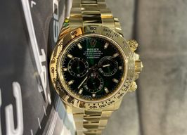 Rolex Daytona 116508 (2023) - Green dial 40 mm Yellow Gold case