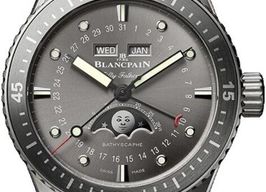Blancpain Fifty Fathoms Bathyscaphe 5054-1210-G52A (2025) - Grey dial 44 mm Titanium case