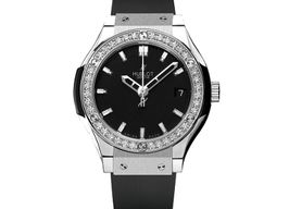 Hublot Classic Fusion Quartz 581.NX.1170.RX.1104 (2026) - Black dial 33 mm Titanium case