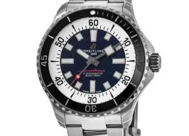 Breitling Superocean A17378211B1A1 (2024) - Zwart wijzerplaat 46mm Staal