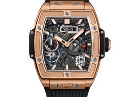 Hublot Spirit of Big Bang Meca-10 614.OX.1180.RX (2025) - Transparant wijzerplaat 45mm Roségoud