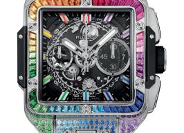Hublot Square Bang 821.NX.0117.LR.0999 (2026) - Transparant wijzerplaat 42mm Titanium