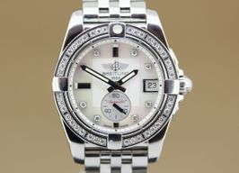 Breitling Galactic 36 A37330 (2011) - Pearl dial 36 mm Steel case