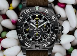 Breitling Chronomat 44 Blacksteel MB01109L.BD48.109W (2023) - Zwart wijzerplaat 44mm Staal