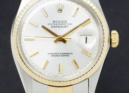 Rolex Datejust 1601 (1974) - Zilver wijzerplaat 36mm Goud/Staal