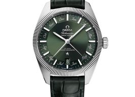 Omega Globemaster 130.33.41.22.10.001 (2025) - Groen wijzerplaat 41mm Staal