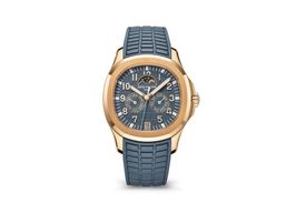 Patek Philippe Aquanaut 5261R-001 (2025) - Blauw wijzerplaat 40mm Roségoud