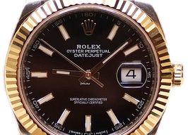 Rolex Datejust 41 126333 (2024) - Zwart wijzerplaat 41mm Goud/Staal