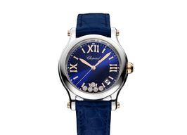 Chopard Happy Sport 278582-6012 (2024) - Blauw wijzerplaat 36mm Staal