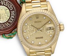 Rolex Lady-Datejust 69178 (1991) - Champagne dial 26 mm Yellow Gold case