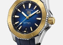 TAG Heuer Aquaracer WBP2150.FT6210 (2025) - Blue dial 40 mm Gold/Steel case