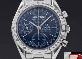 Omega Speedmaster Day Date 3521.80 (1999) - Blue dial 39 mm Steel case