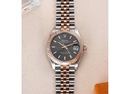 Rolex Datejust 31 278271 (Unknown (random serial)) - Grey dial 31 mm Gold/Steel case