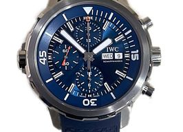 IWC Aquatimer Chronograph IW376806 (2022) - Blue dial 44 mm Steel case