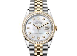 Rolex Datejust 36 126283RBR-0009 (2024) - Pearl dial 36 mm Steel case
