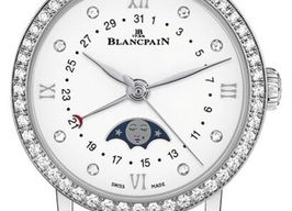 Blancpain Villeret 6106-4628-95A (2026) - White dial 30 mm Steel case