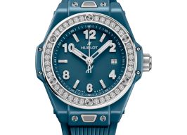 Hublot Big Bang 485.ES.5171.RX.1204 (2025) - Blauw wijzerplaat 33mm Keramiek