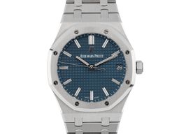 Audemars Piguet Royal Oak 15500ST.OO.1220ST.01 (2020) - Blauw wijzerplaat 41mm Staal