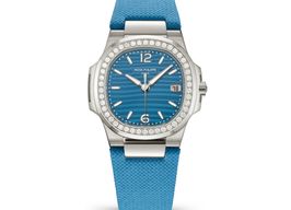 Patek Philippe Nautilus 7010G-013 (2025) - Blue dial 32 mm White Gold case