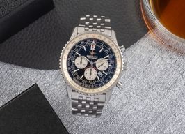 Breitling Navitimer A41322 (Unknown (random serial)) - Black dial 42 mm Steel case
