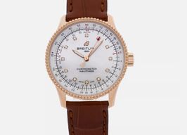 Breitling Navitimer R17327211A1P1 (2025) - Pearl dial 36 mm Rose Gold case