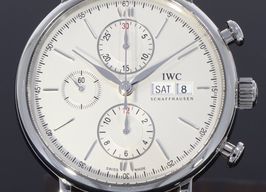 IWC Portofino Chronograph IW391007 (2015) - White dial 42 mm Steel case