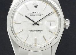 Rolex Datejust 1601 (1973) - Zilver wijzerplaat 36mm Staal