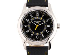 Patek Philippe Calatrava 6007G-011 (2023) - Black dial 40 mm White Gold case