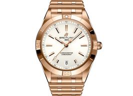Breitling Chronomat 36 R10380101A1R1 (2025) - Wit wijzerplaat 36mm Roodgoud