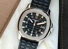 Patek Philippe Aquanaut 5066 (2000) - Zwart wijzerplaat 36mm Staal