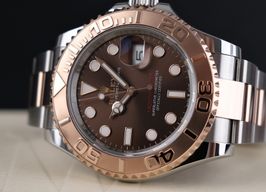 Rolex Yacht-Master 40 126621 (2024) - Brown dial 40 mm Gold/Steel case