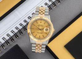 Rolex Datejust Turn-O-Graph 116263 (1990) - 36mm Goud/Staal