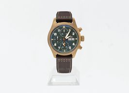 IWC Pilot Spitfire Chronograph IW387902 (2025) - Green dial 41 mm Bronze case