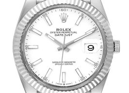 Rolex Datejust 41 126334 (2020) - White dial 41 mm Steel case