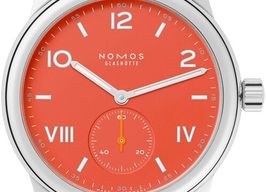 NOMOS Club Campus 716.GB (2026) - Red dial 36 mm Steel case