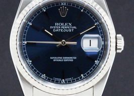 Rolex Datejust 36 16234 (1995) - Blauw wijzerplaat 36mm Staal